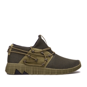 Mens Supra Low Top Shoes MALLI Avocado/avocado | AU-58723